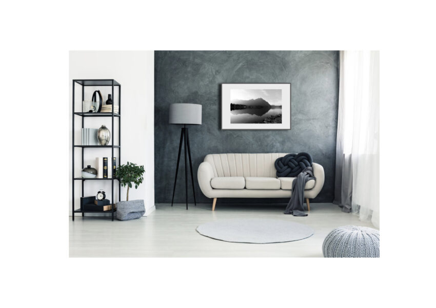 Vista in bianco e nero